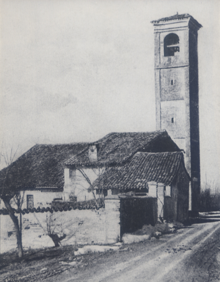 Il santuario in una foto della prima metà del XX secolo